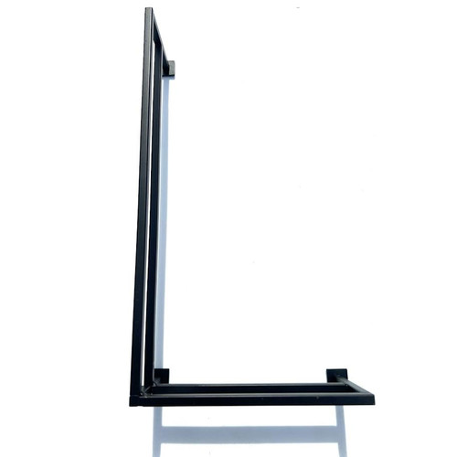 LC BOARDS FINGERBOARD METAL L RAIL BLACK