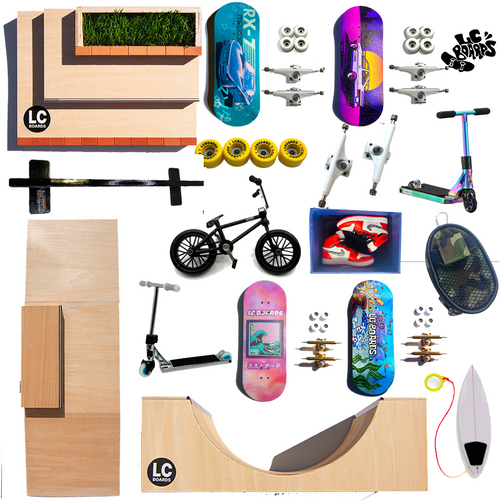 LC BOARDS FINGERBOARD $513 VALUE LEGEND LOT