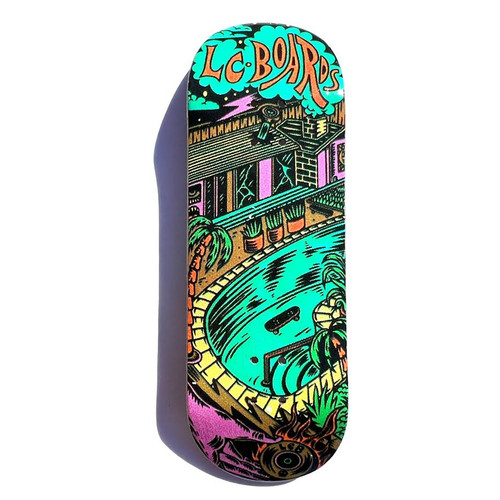 LC BOARDS FINGERBOARDS 96X32 SAMURAI DELUXE DECK WITH GRIPTAPE