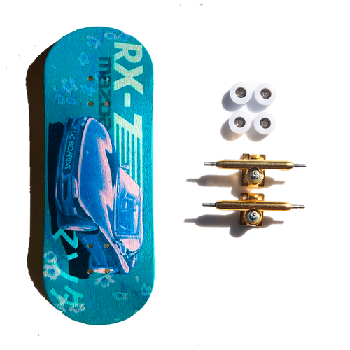 LC BOARDS 98X34 COMPLETE GARAGE SERIES RX7 GRAPHIC FOAM GRIP TAPE