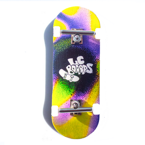 LC BOARDS 98X34 COMPLETE OVERSPRAY GRAPHIC FOAM GRIP TAPE