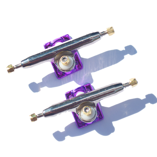 LC BOARDS FINGERBOARDS PRO V4 TRUCKS 34MM PURPLE