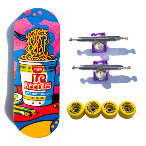 LC BOARDS FINGERBOARDS DELUXE 98X34 COMPLETE V4 TRUCKS NOODLES