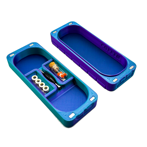 DECENT BIT FINGERBOARD COFFIN CASE RETRO 80'S