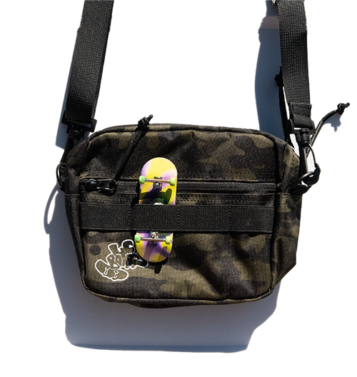LC BOARDS CAMO SLING BAG