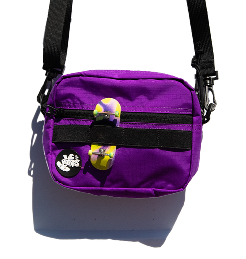 LC BOARDS PURPLE SLING BAG
