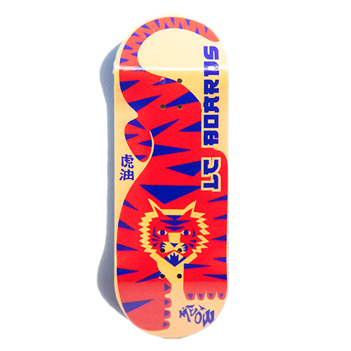 LC BOARDS FINGERBOARDS 98X34 MEOW DECK WITH GRIPTAPE