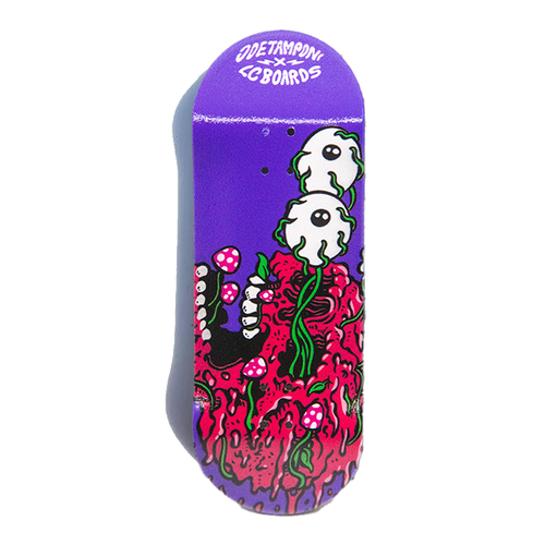 LC BOARDS X JOE TAMPONI 98X34 COMPLETE PURPLE SKULL