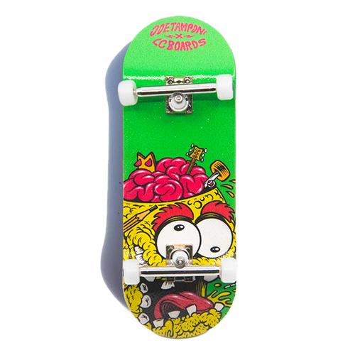 LC BOARDS X JOE TAMPONI 98X34 COMPLETE GREEN SKULL