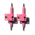 LC BOARDS FINGERBOARD 34MM TRUCKS PINK PRO SHAPED WITH LOCK NUTS