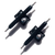 LC BOARDS FINGERBOARD 34MM TRUCKS BLACK PRO SHAPED WITH LOCK NUTS