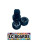 LC BOARDS FINGERBOARD URETHANE STREET WHEELS BLACK