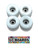LC BOARDS FINGERBOARD 60D URETHANE BOWL SOFT WHEELS WHITE