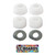 LC BOARDS FINGERBOARD BUSHINGS SET 70A CONE SHAPED