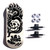 LC BOARDS 98X34 COMPLETE SKULL GRAPHIC FOAM GRIP TAPE