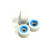 LC BOARDS URETHANE DUAL CORE WHEELS WHITE/BLUE