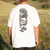 LC BOARDS FINGERBOARD OVERSIZED THICK BEEFY TEE WHITE