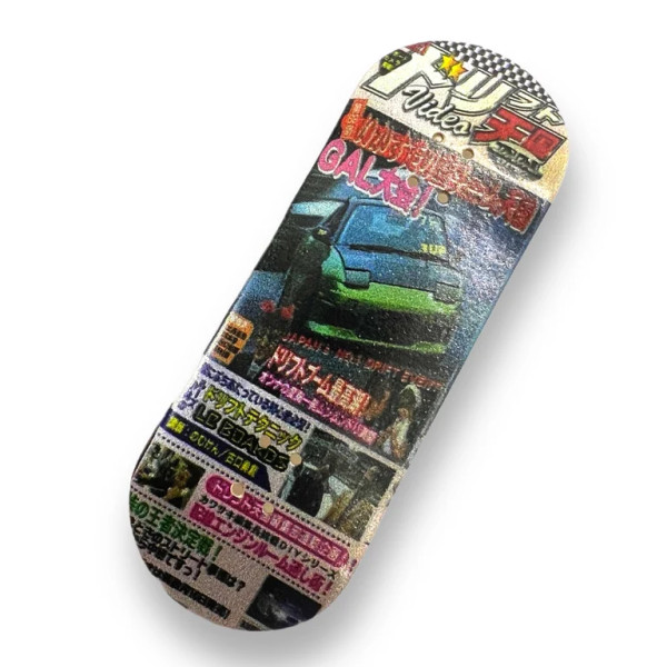 LC BOARDS FINGERBOARD 98X34 DECK TENGOKU GRAPHIC WITH FOAM GRIP