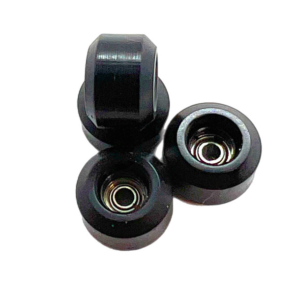LC BOARDS FINGERBOARD URETHANE STREET WHEELS BLACK