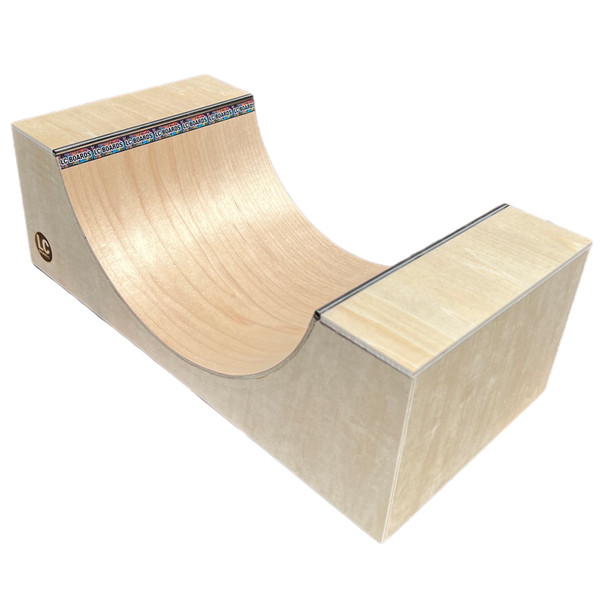 LC BOARDS FINGERBOARD MEGA HALF PIPE WOOD