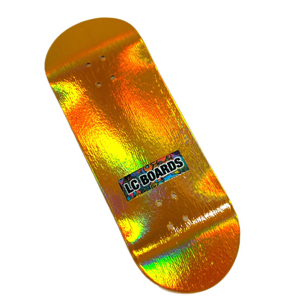 LC BOARDS FINGERBOARD 98X34 LOGO FOIL GRAPHIC WITH FOAM GRIP TAPE