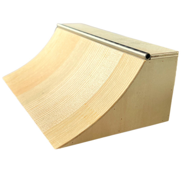 LC BOARDS FINGERBOARD QUARTER PIPE V2 WOOD RAMP