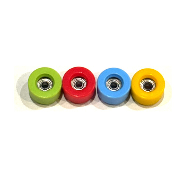 LC BOARDS FINGERBOARD 65D URETHANE BOWL WHEELS SKITTLES