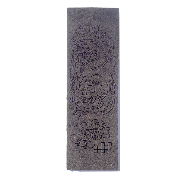LC BOARDS FINGERBOARD 1MM PREMIUM GRIPTAPE ENGRAVED SNAKE