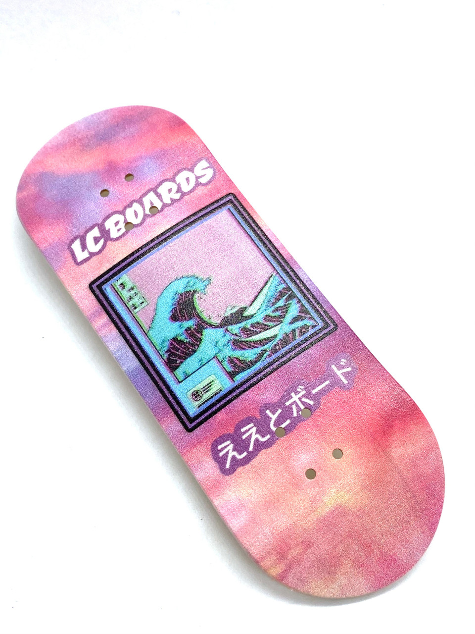 Wooden fingerboard decks with real wear graphics 9.95