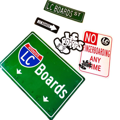 LC BOARDS STREET STICKER PACK