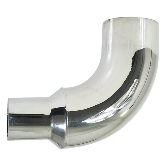6 - 4 OD Inch Chrome Elbow 90 Degree