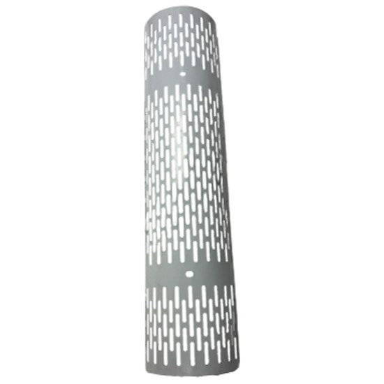 BESTfit 6 Inch Stainless Steel 180 Degree Heat Shield - 30 Inch Long