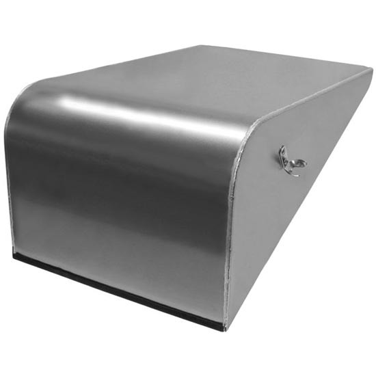 BESTfit Smooth Aluminum Battery Box Cover- 18 Inch For Peterbilt