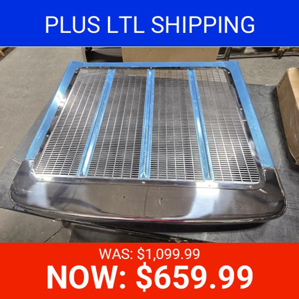 BLEMISHED: BESTfit Stainless Steel Grille & Surround Assembly For Peterbilt 379 127 BBC--ZB10001942