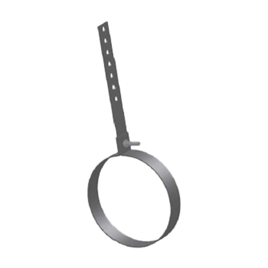 BESTfit 10 X 15 Inch Aluminized Steel Oval Muffler Hanger