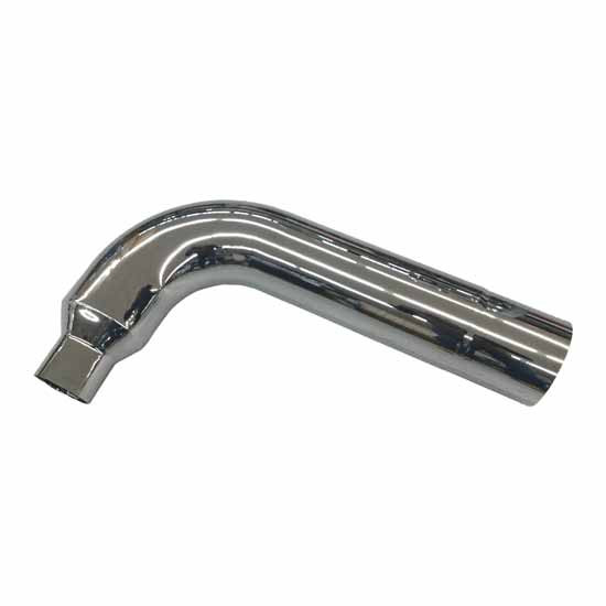 BESTfit Chrome Tapered Top Exhaust Elbow W/ 90 Degree Bend & LD Design For Peterbilt 378, 379 & 389 Glider