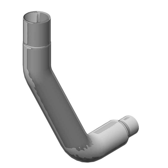 BESTfit Chrome 8-5 Inch Exhaust Elbow Driver Side Replaces M66-1271CP For Kenworth T800 & W900L/B AeroCab