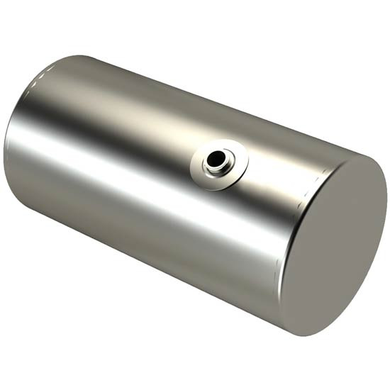 BESTfit Aluminum Fuel Tank 80 Gallon 25 X 38 Inch-  Front Fill- Passenger Side For Freightliner