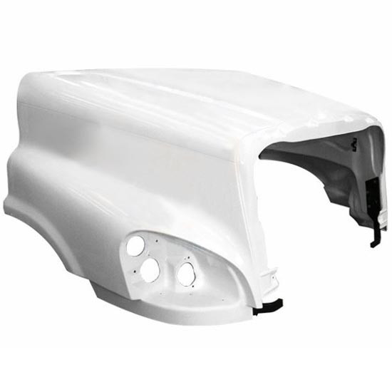 BESTfit Fiberglass Hood Without Hinge Bar Replaces A17-15340-000, A17-15340-001 For Freightliner Cascadia 125 BBC
