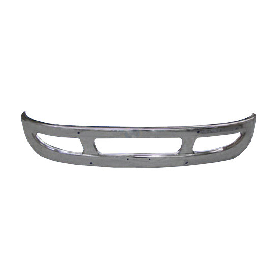 International DuraStar, TranStar & 4100-4400 14 Inch Chrome Bumper W/ Bolt, Vent & Tow Holes By BESTfit