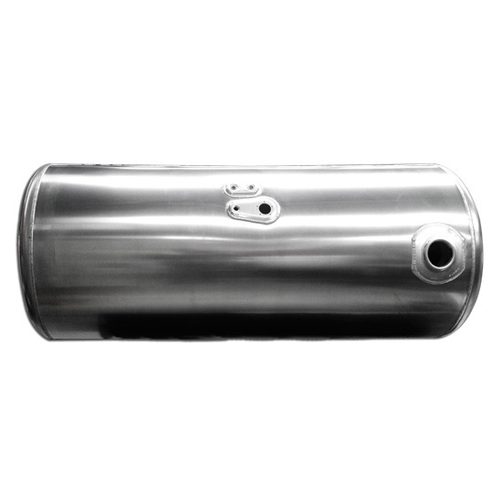 BESTfit Aluminum Fuel Tank 135 Gallon- 26 X 66 Inch- Rear Fill W/ New Style Manifold- Driver Side For Peterbilt