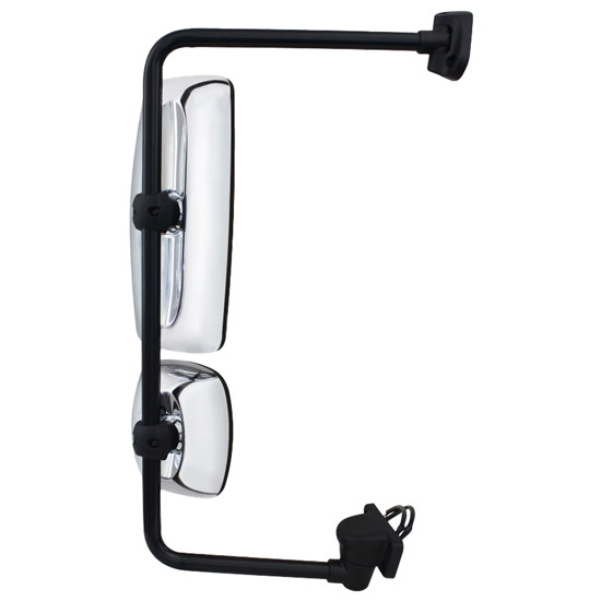 BESTfit Chrome Heated Power Mirror Assembly Passenger Side A22-59615-015 For Freightliner M2106, M2112