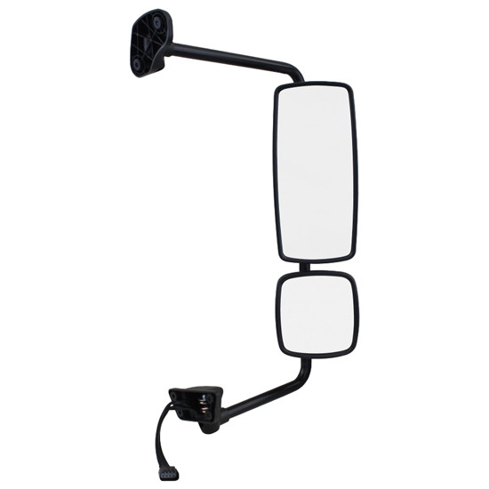 BESTfit Chrome Heated Power Mirror Assembly Passenger Side A22-59615-015 For Freightliner M2106, M2112