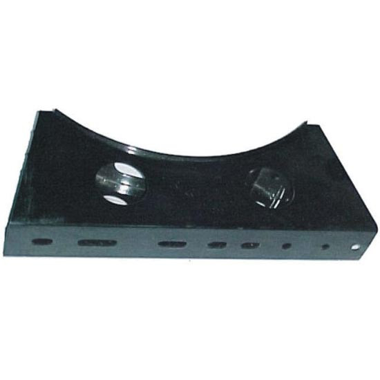 BESTfit Black Steel Fuel Tank Top Bracket For 19 & 22 Trailer Reefer Tank