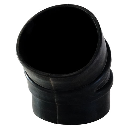 BESTfit 6 Inch ID 45 Degree Rubber Air Intake Elbow