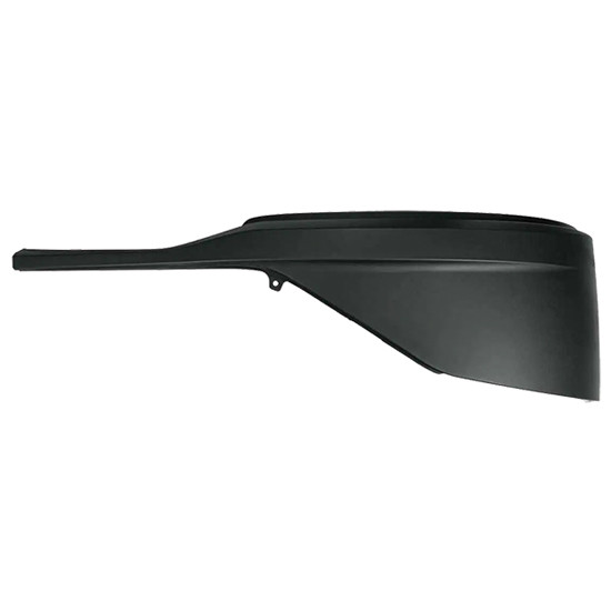 BESTfit Black Plastic Bumper End Cover W/Out Fog Light Cut Out- Driver Side For Kenworth T680 Gen II