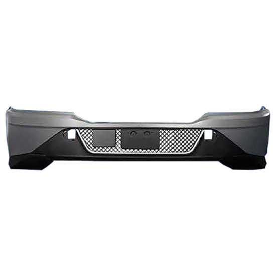 BESTfit Black Bumper Assembly W/Out Fog Light Cut Out For Kenworth T680 Gen II