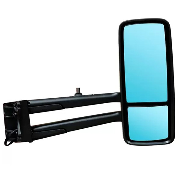 BESTfit Black Cab Mirror Assembly- Passenger Side For Kenworth T680, T880 Gen I