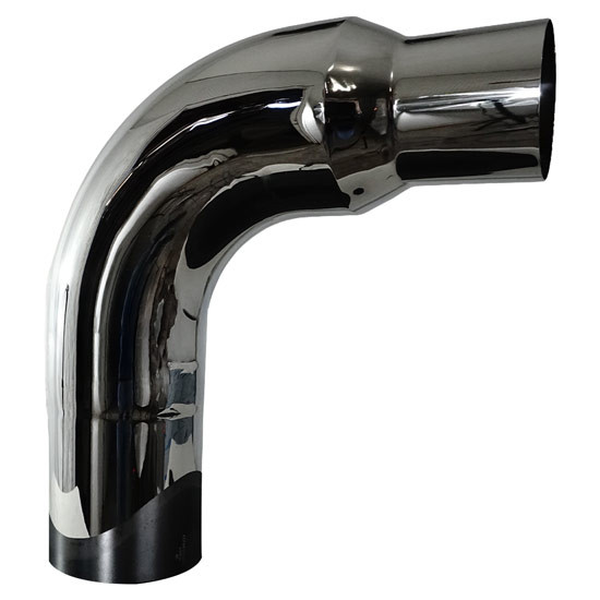 BESTfit 7-5 Inch Chrome 90 Degree Elbow For Freightliner Classic & FLD