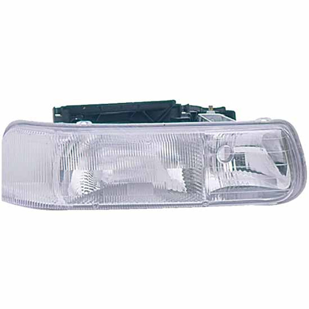 BESTfit Headlight Assembly For Chevrolet, GMC 1500, 2500, 3500, Silverado, C/K Series Passenger Side 1999-2002